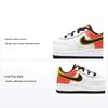 Детские кроссовки Air Force 1 LV8 TD Roswell Rayguns White Orange-Flash Amarillo DD9533-100