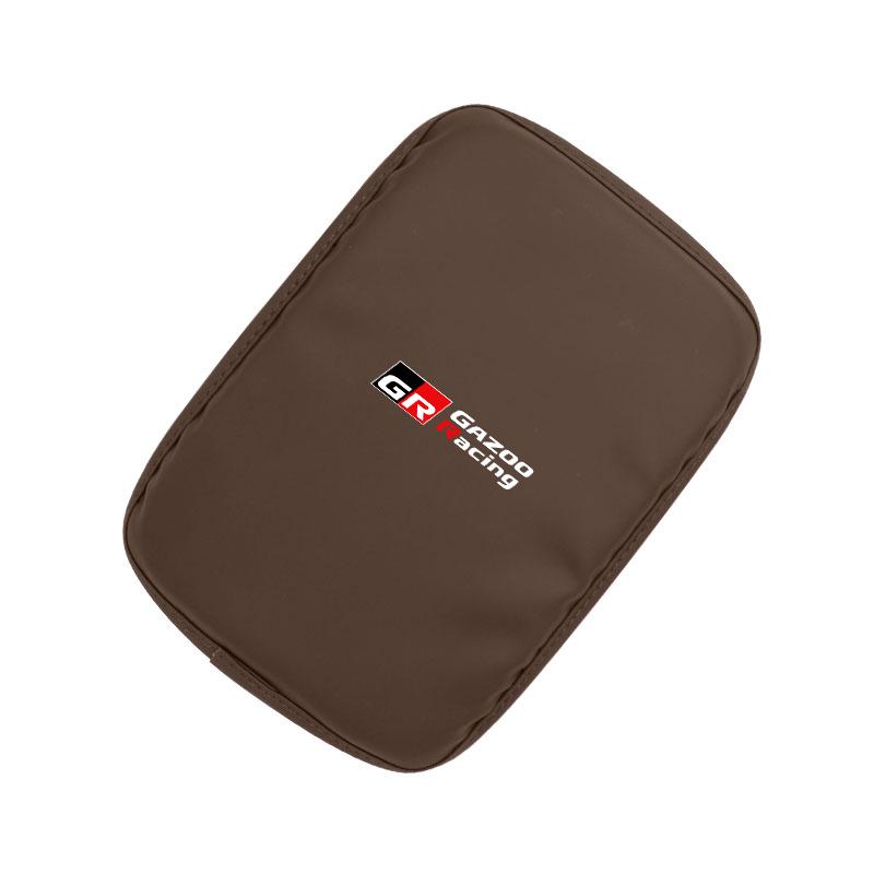 For Toyota 2026 Hot Hub Caps Car Armrest Mat Center Console Leather Protection Cushion For Toyota Gazoo Racing TRD Corolla Yaris