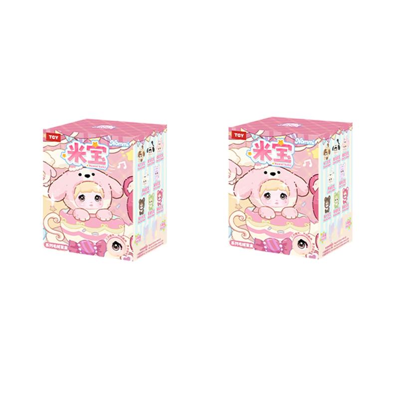 Серия Nommi Mi Bao Blind Box Mystery Box Куклы Kawaii Фигурка Действия Аниме Blind Box Игрушки Подарок