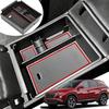 Center Console Armrest Box Storage Fit for Hyundai Tucson NX4 Limited 2022 AT and Tucson Hybrid with Push Button Transmission