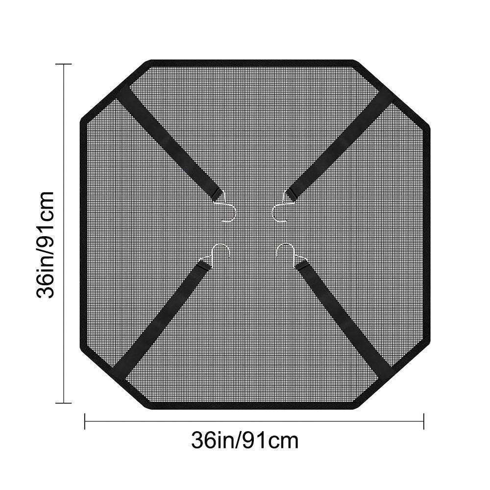 Polyester Mesh Air Conditioner Covers Heavy Duty Central Ac Cover New Units Central Cover