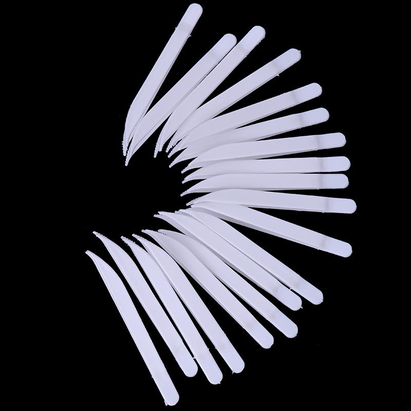 20шт одноразовые пинцеты пластиковые медицинские маленькие щипцы для изготовления ювелирных изделий