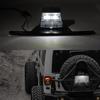 LED License Plate Light With License Plate Holder Bracket Mount Steel Metal Trailer License Plate Bracket ABS Housing PC Lens For Boat Trailer Truck