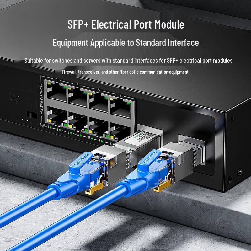 SAMZHE 10G SFP+ RJ45 Optical-to-Electrical Module