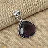 Очаровательный аметист драгоценный камень 925 пробы стерлингового серебра ювелирные изделия ручной работы кулон