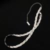 Simple Versatile Woven Snake Bone Chain Necklace Wrapped Neckchain New Year's Versatile Trend