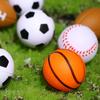 Football Baseball Bouncy Balls PU Sponge Ball Mini Basketball Toys Squeeze Ball Funny Toy Balls