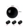 Universal Auto Shift Knob Aluminum Ball Gear Shift Knob With Screw Nut Manual Transmission Vehicles Interior Replacement Parts