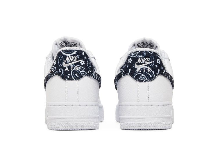 Nike Air Force 1 Low '07 Essential Белый Черный Пейсли (Женский)