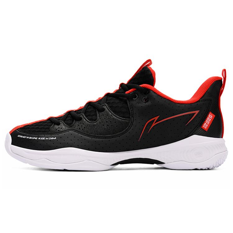 Li Ning LITE Текстиль, Кожа Удобная Амортизация Нескользящая Износостойкая Поддержка Отскок Низкий АYZS016-2