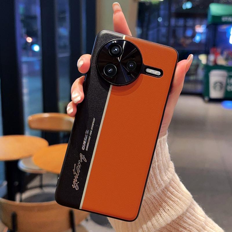 Luxury Fluorescent Phone Case For Xiaomi Redmi K80 Pro Cover Leather TPU Shockproof Coque For Xiaomi Redmi K80 Pro Cases Fundas