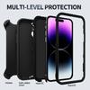 Бронированный чехол OTT Phone BOX Военного класса для IPhone 17 16 15 14 Plus 13 12 Pro Max Ударопрочный с держателем-клипсой на ремень