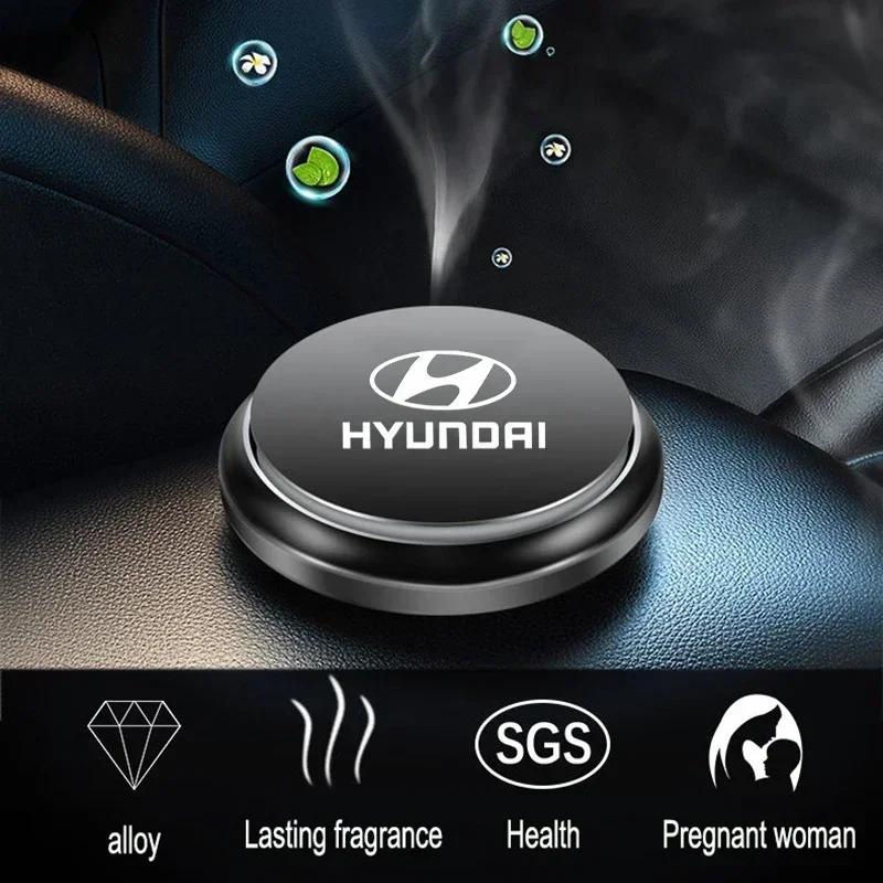Автоаксессуары для Hyundai Elantra Sonata IX25 I10 Accent IX30 Tucson Santa Fe Kona Освежитель воздуха Ароматерапия Парфюм Наклейка E5