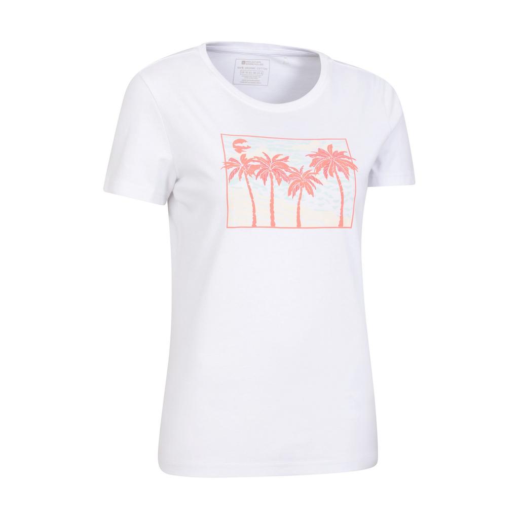 Mountain Warehouse Womens/Ladies Postcard Palm Organic T-Shirt