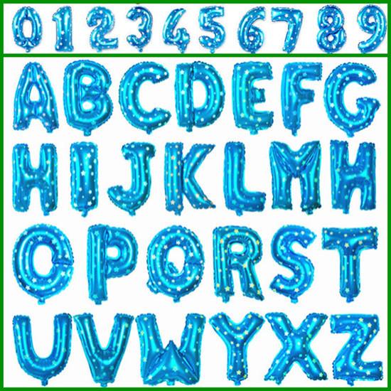 Фольгированный воздушный шар в форме цифры или буквы. 1 штука