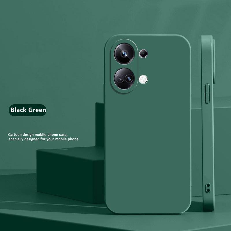 Foe Poco M6 Pro Чехол для Xiaomi Poco M6 Pro Fundas Coque Мягкий ТПУ Оригинальный жидкий силиконовый роскошный задний чехол Poco M6 Pro 4G