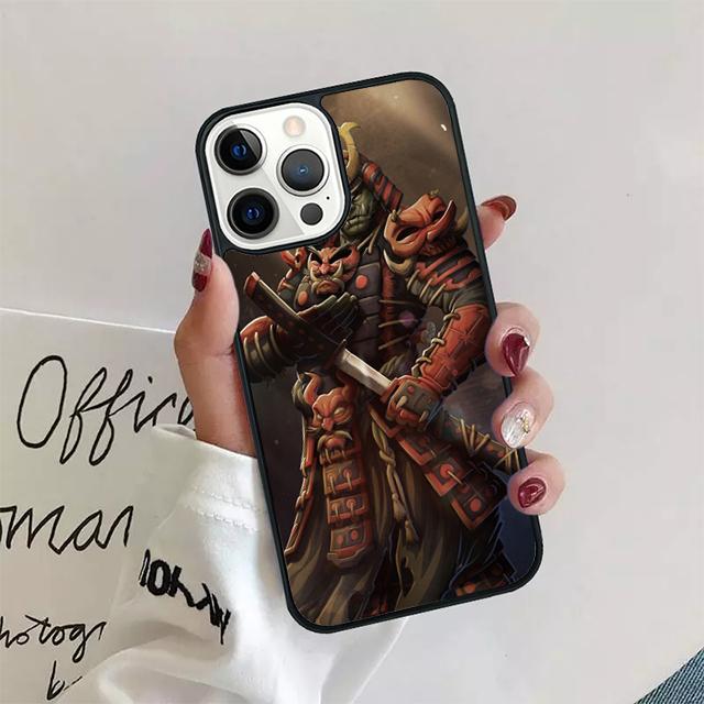 Чехол-ракушка Самурайский Воин Для iPhone 17 Air 15 16 14 13 12 Pro Max 11 Pro Max Plus Чехол для Телефона