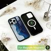 Sea Phone Case For iPhone17,16,15,14,13,12,11 Plus,Pro Magnetic with Magsafe Wireless Charging