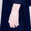 BIMBA Y LOLA [23FW] BIMBA Y LOLA Розовые вязаные перчатки B236AIG007PKB