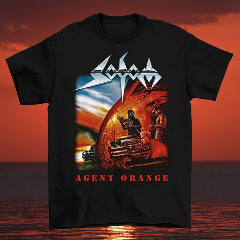 Sodom Agent Orange Футболка Полный размер S 5XL