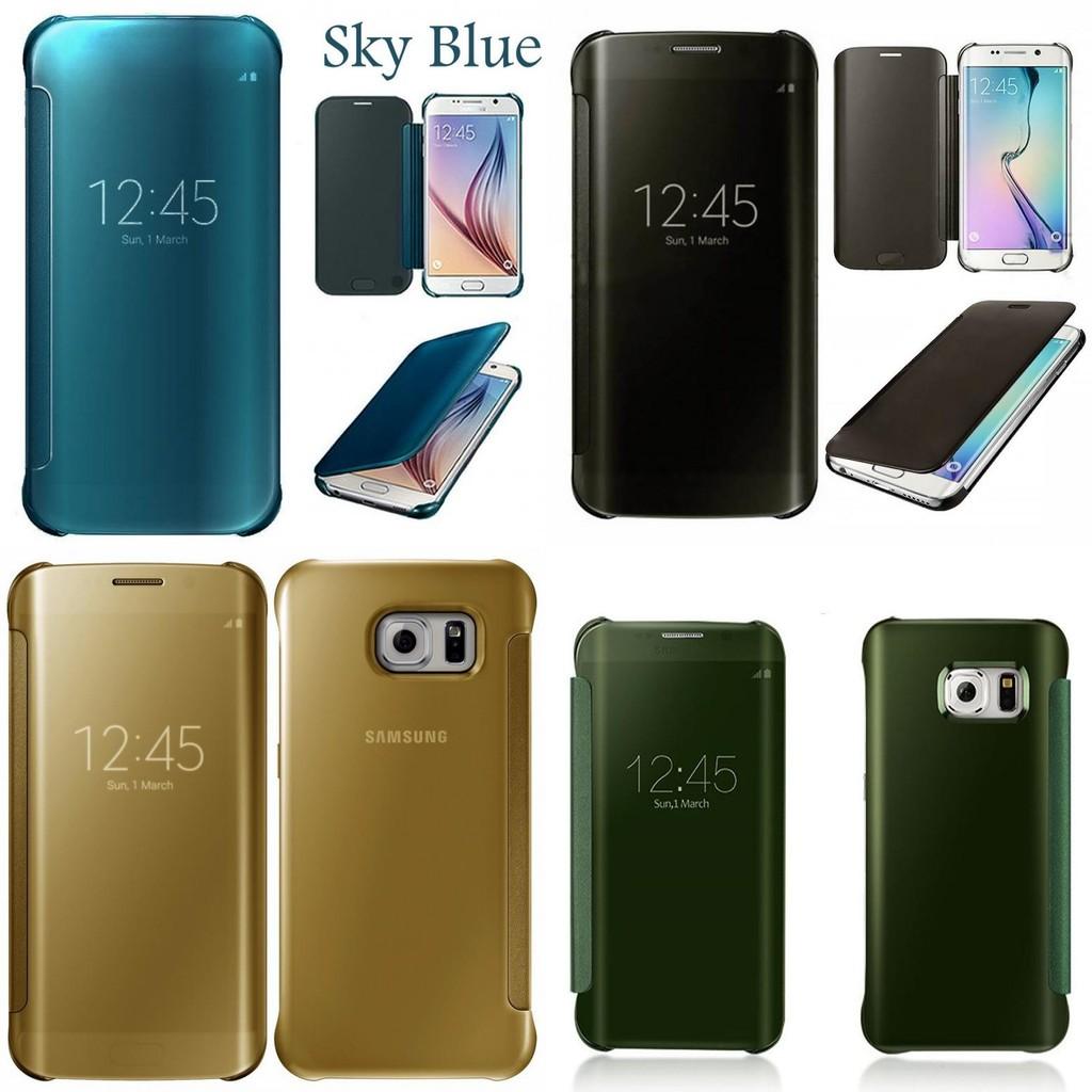 Зеркальная 3D вертикальная подставка, чехол-книжка для телефона Samsung S8/s8 Plus