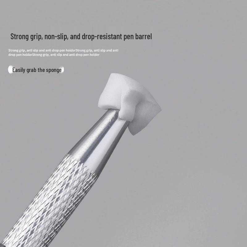 Набор инструментов для ногтей: Мини Пат Клей Губка, Зажим для царапин, Квадратная салонная губка