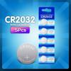 CR2032 Литиевые батарейки-таблетки 3 В CR 2032 для часов с электронным пультом дистанционного управления