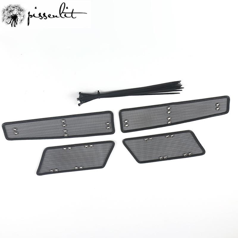 For Roewe EI5 2018 2019 2020 Accessories Racing Grills Insect Net Sequins EI5 Diamond Net Water Tank Protection Net Cover Panel