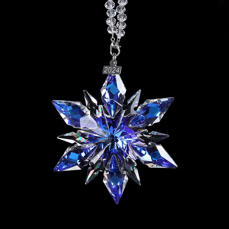 Crystal Snowflake Car Pendant Jewelry