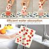 6/12Pcs Cellulose Cotton Plant Animal Printed Cleaning Cloth Quick Drying Multi-pattern Dish Towel Kitchen Bathroom Cleaning Rag