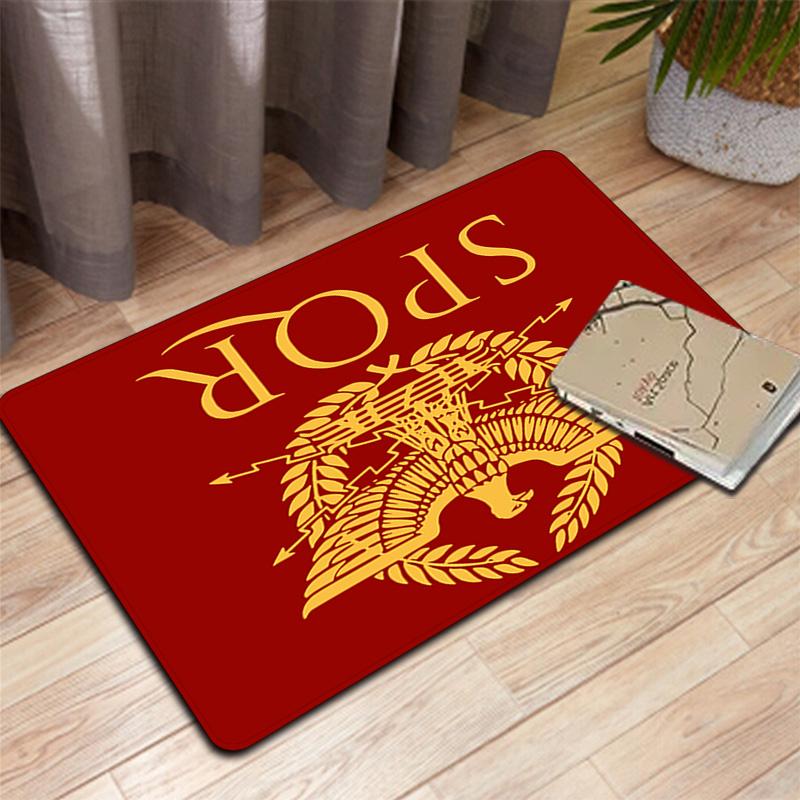 Ancient Roman Empire SPQR Rug Floor Mat for Living Room or Bedroom Soft and Comfortable Carpet a Gift for Birthday and Holiday.MFF0918249