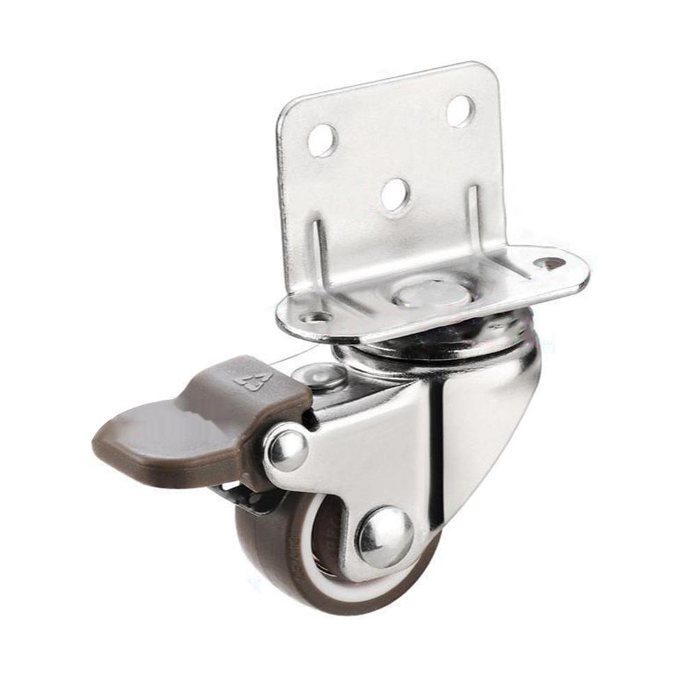 Плавные бесшумные поворотные колеса для мебели, стульев, детских кроваток, тяжелые ролики