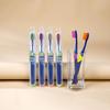 Colorful Medium Bristle Toothbrush with Large Head and Independent Packaging for Adults
