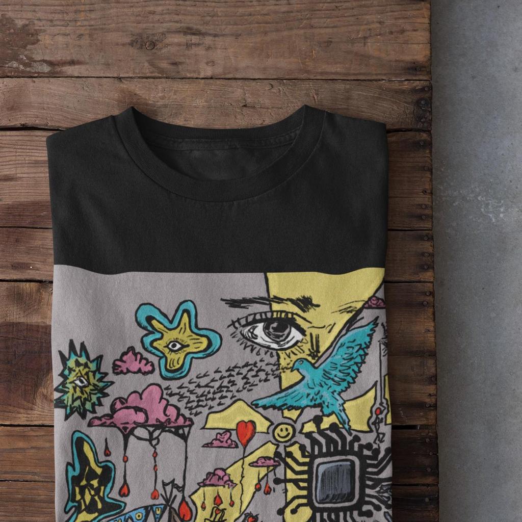 Original Art T shirt, Comic Book Drawing Fan Shirts, 90s Tees, Stoner Art, Gift For Weirdo, Grunge Clothing, Clowncore Weirdcore Tshirts