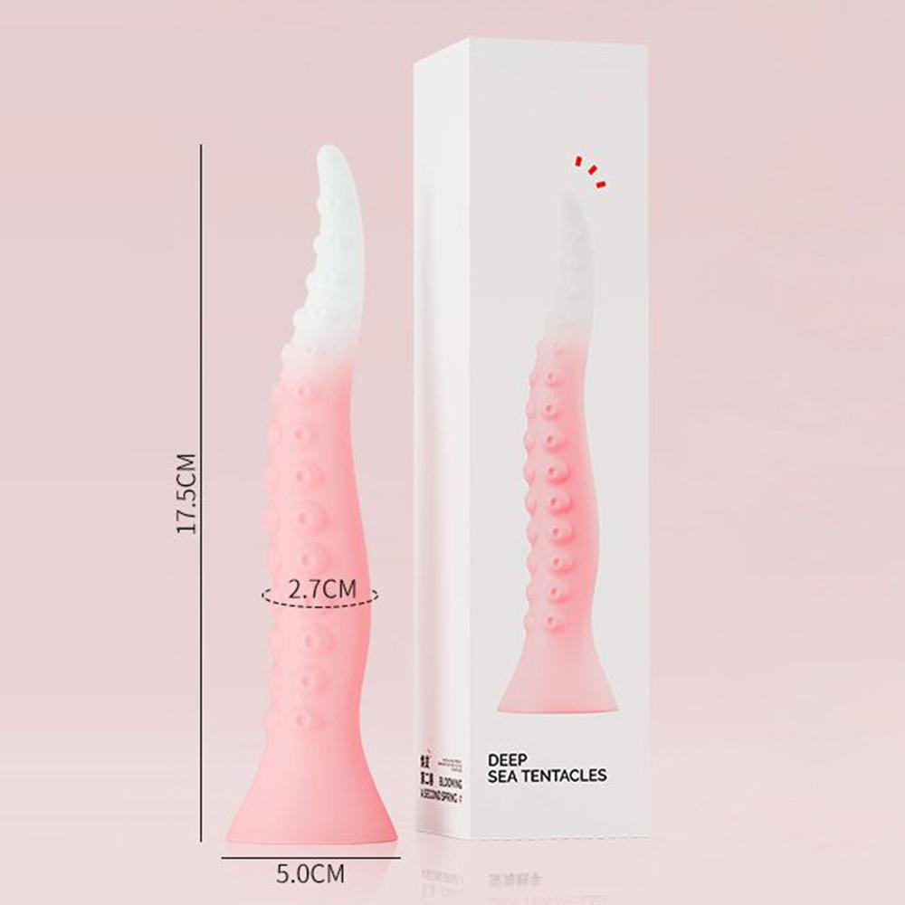 Silicone Monster Long Anal Butt Plug Dildo Penis Anus Vagina Dilator Octopus Tentacle Animal Penis Sex Toys For Women Men Tool
