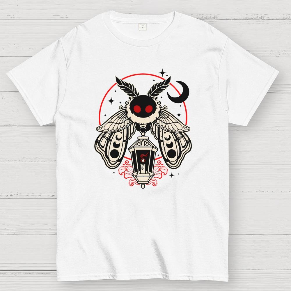 Cute mothman Cotton Summer Casual Cool Loose T-Shirt