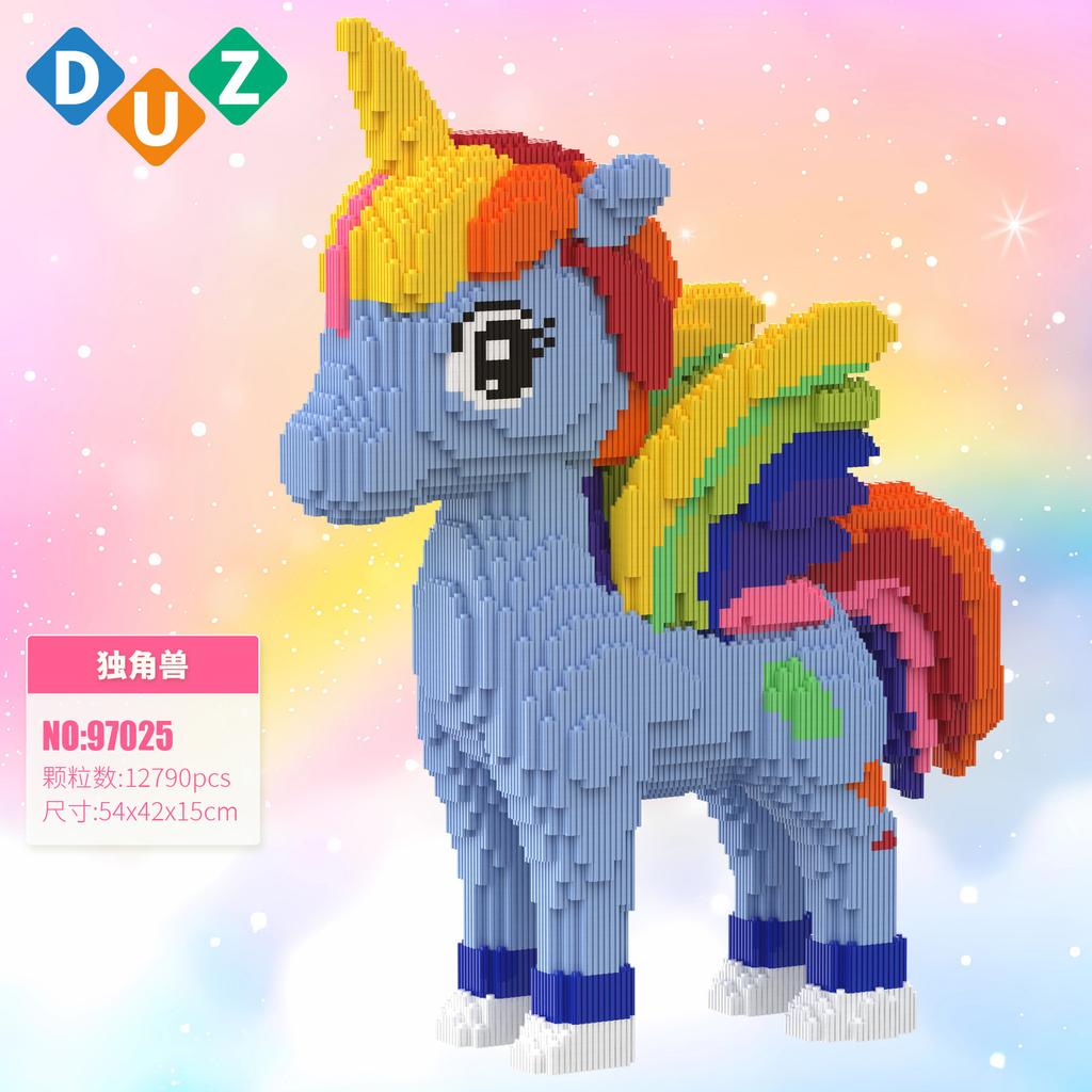 Big Pokemon Squirtle Charmander Magic Building Block Cartoon Horse Joker Model Toy Dragon Assembled Bricks Figure For Kids Gift