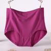 Modal Lingerie Oversized Underwear with Fat High Waist Briefs Middle-aged Elderly Red Underpant