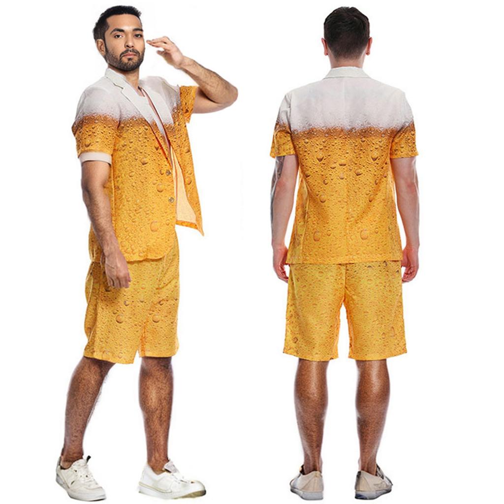 Костюмы для выступлений на Октоберфесте, костюмы для косплея на пивной карнавал, мужской костюм, комплект брюк