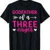 3-й День рождения Крёстный отец трёхлетки 3 года Футболка на день рождения