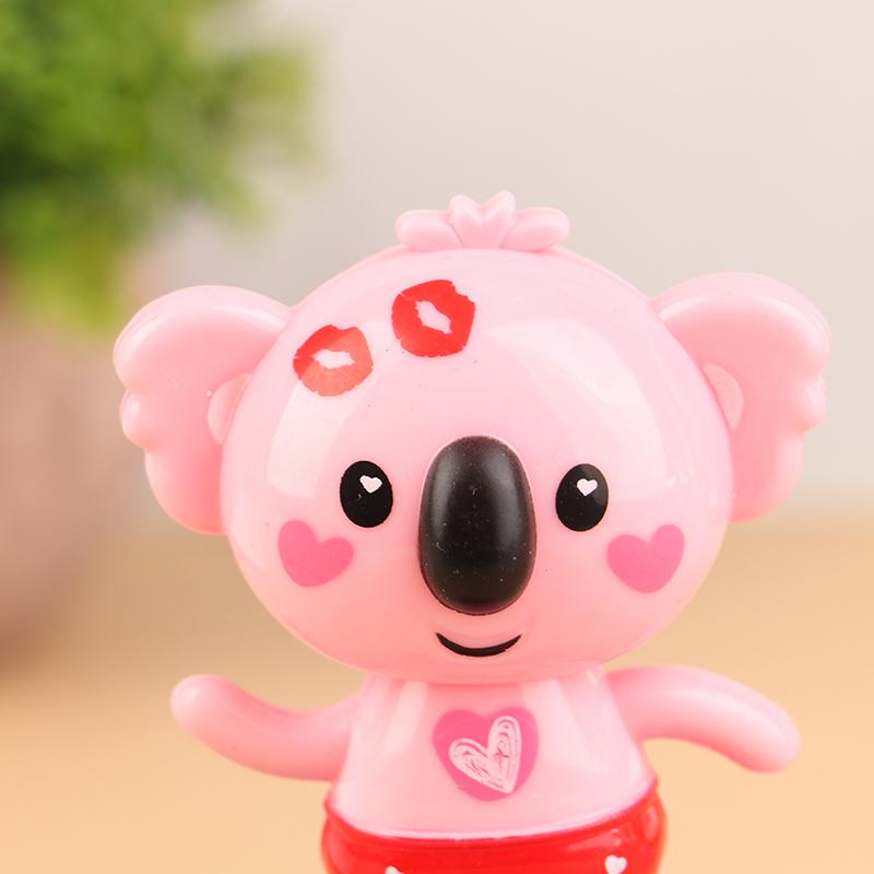 Kawaii Мультфильм Коала Украшения Солнечная Энергия Качая Голова Игрушечный Автомобиль Украшение Декор