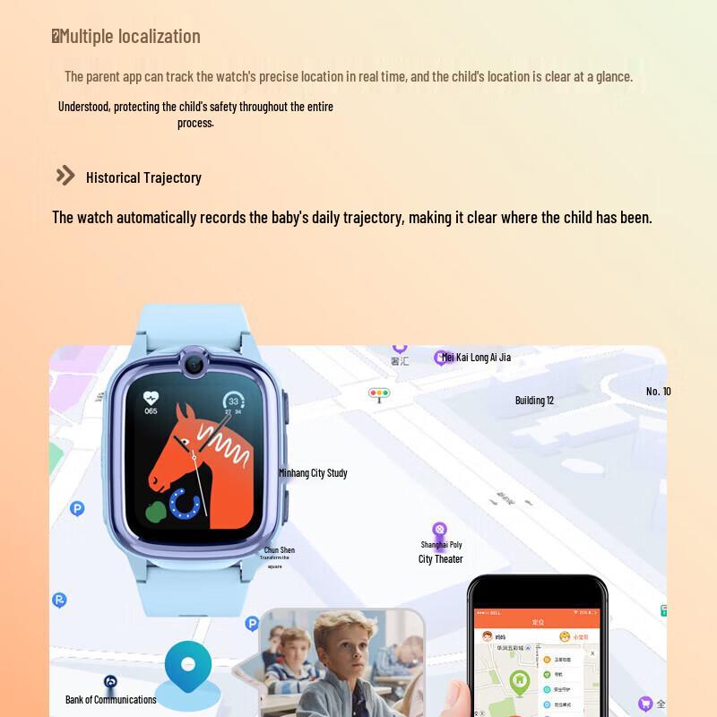 Детские 5G умные часы Newsmy ZM5 (Китайская версия)