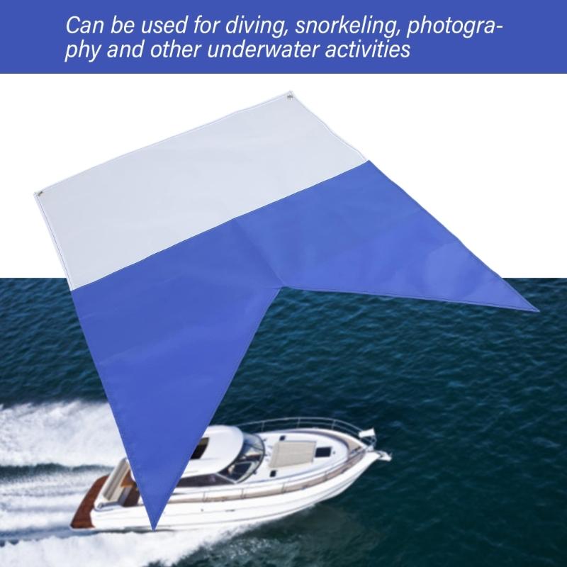 Универсальные флаги для дайвинга Скуба Международный знак Флаги для дайвинг-ботов Скуба для сноркелинга, дайвинга, подводной деятельности