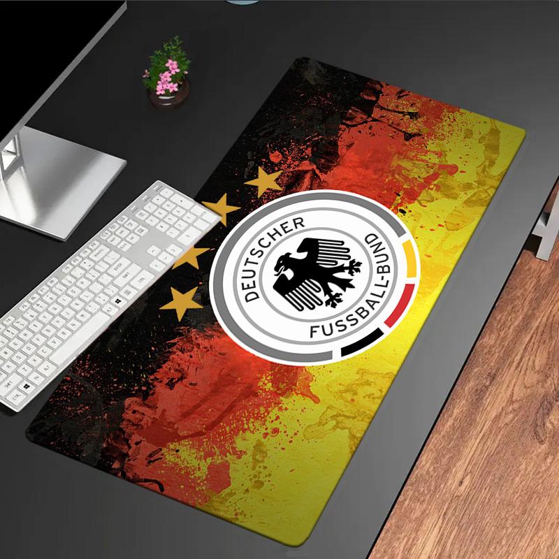 German Football Federation Emblem mouse pad, rubber base, esports desk mat, mouse pad for gamers and office use, gaming desk , easy to clean mat