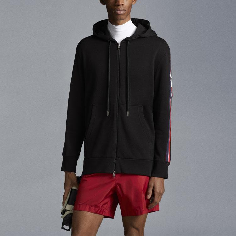 Moncler Толстовки Мужские Черные С Капюшоном (Несъемный) Умеренный H10918G00037809KR999