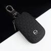 Leather Car Keychain For Mazda CX-5 CX-30 Mazda 3 Key Ring Auto Key Holder Accessories