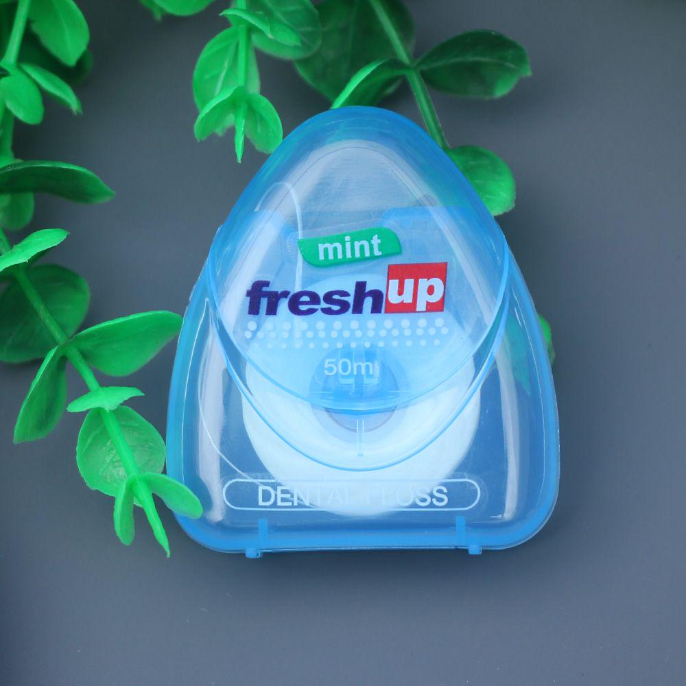 50 м микро воск со вкусом мяты, зубная нить, межзубная щетка, палочка для зубов, зубочистки, выбор нити