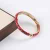 Colorful Vintage Cloisonne Bangle Traditional Women's Hand Bracelet Flower Bangle  Jewelry Gifts