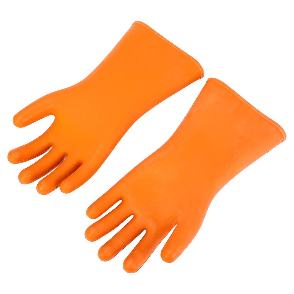 1 пара перчаток с высоким напряжением, резиновые, устойчивые к порезам, водонепроницаемые, 20000 В, 12 кВ, электрик