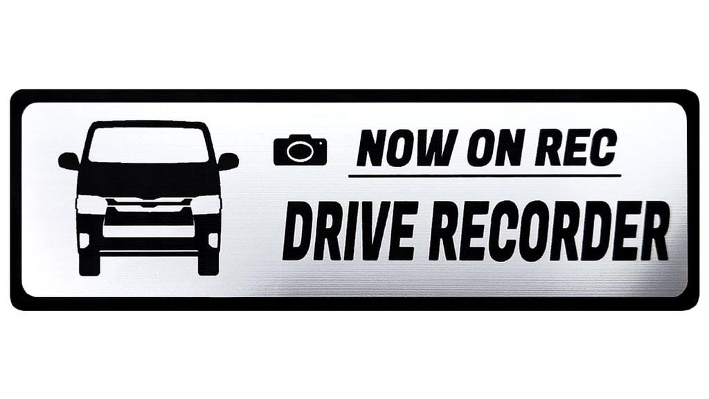 Наклейка-эмблема Honami Works HIACE для автомобилей Hiace 4-го и 5-го поколений с видеорегистраторами